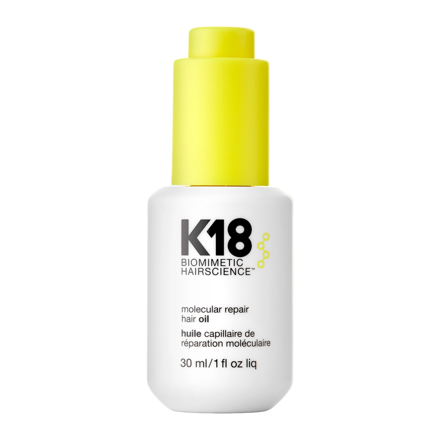 K18 - Molecular Hair Oil - Regeneráló Olaj Sérült Hajra - 30ml