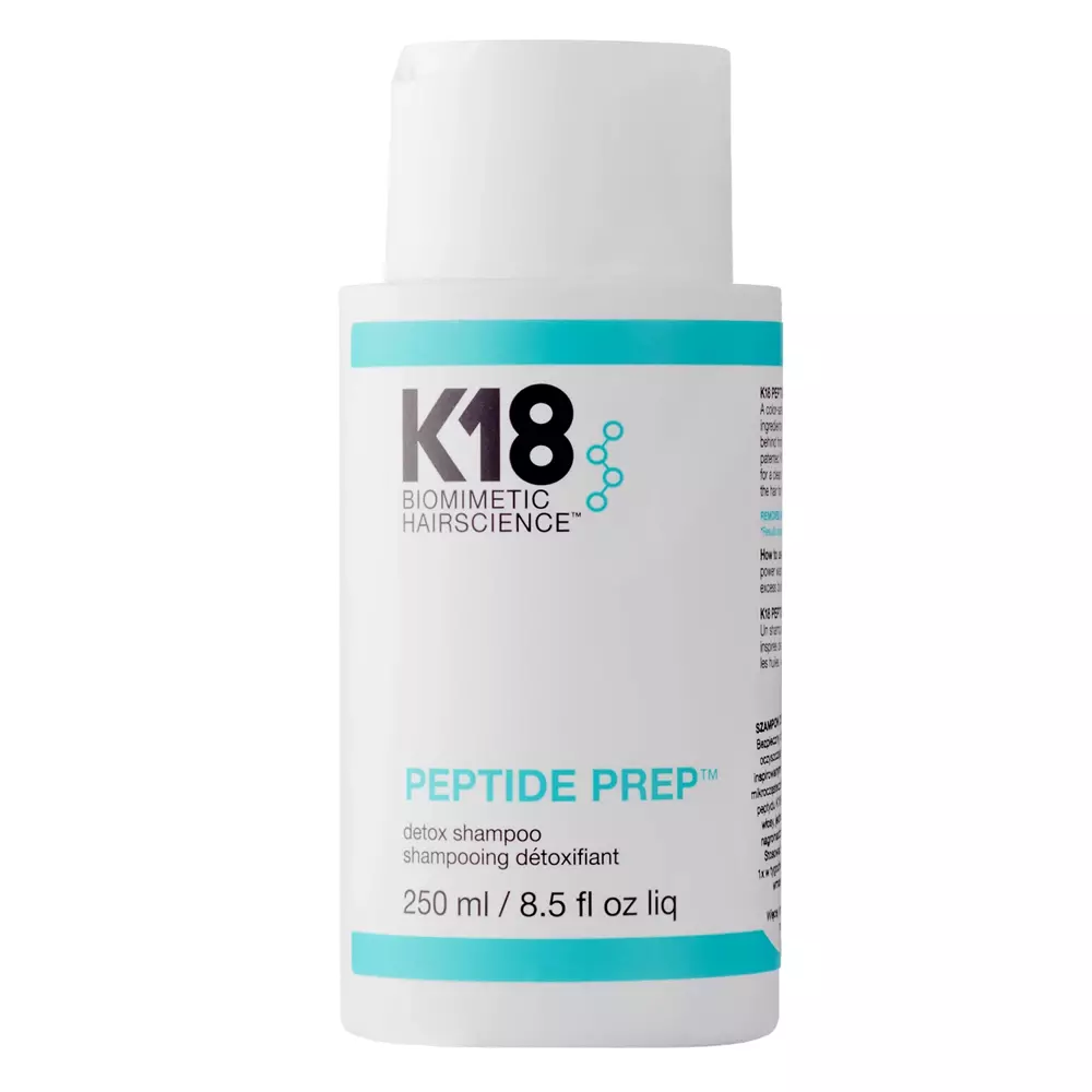 K18 - Peptide Prep Detox Shampoo - Méregtelenítő Sampon - 250ml