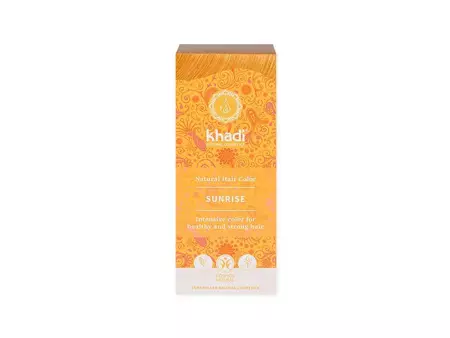 Khadi - Natural Hair Color - Sunrise - Természetes, Gyógynövényes Hajfesték - Napfényszőke - 100g