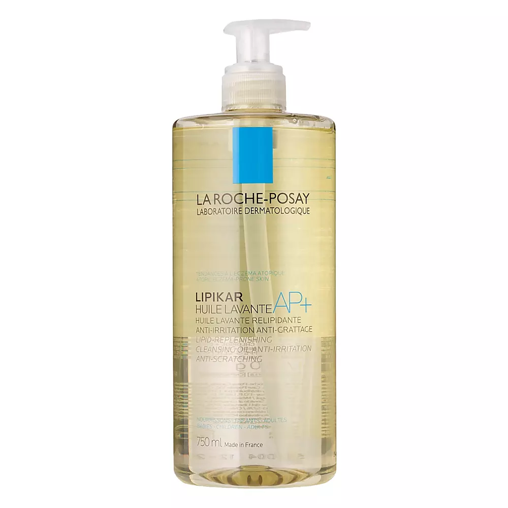 La Roche-Posay - Lipikar Cleansing Oil AP+ - Testtisztító Olaj - 750ml