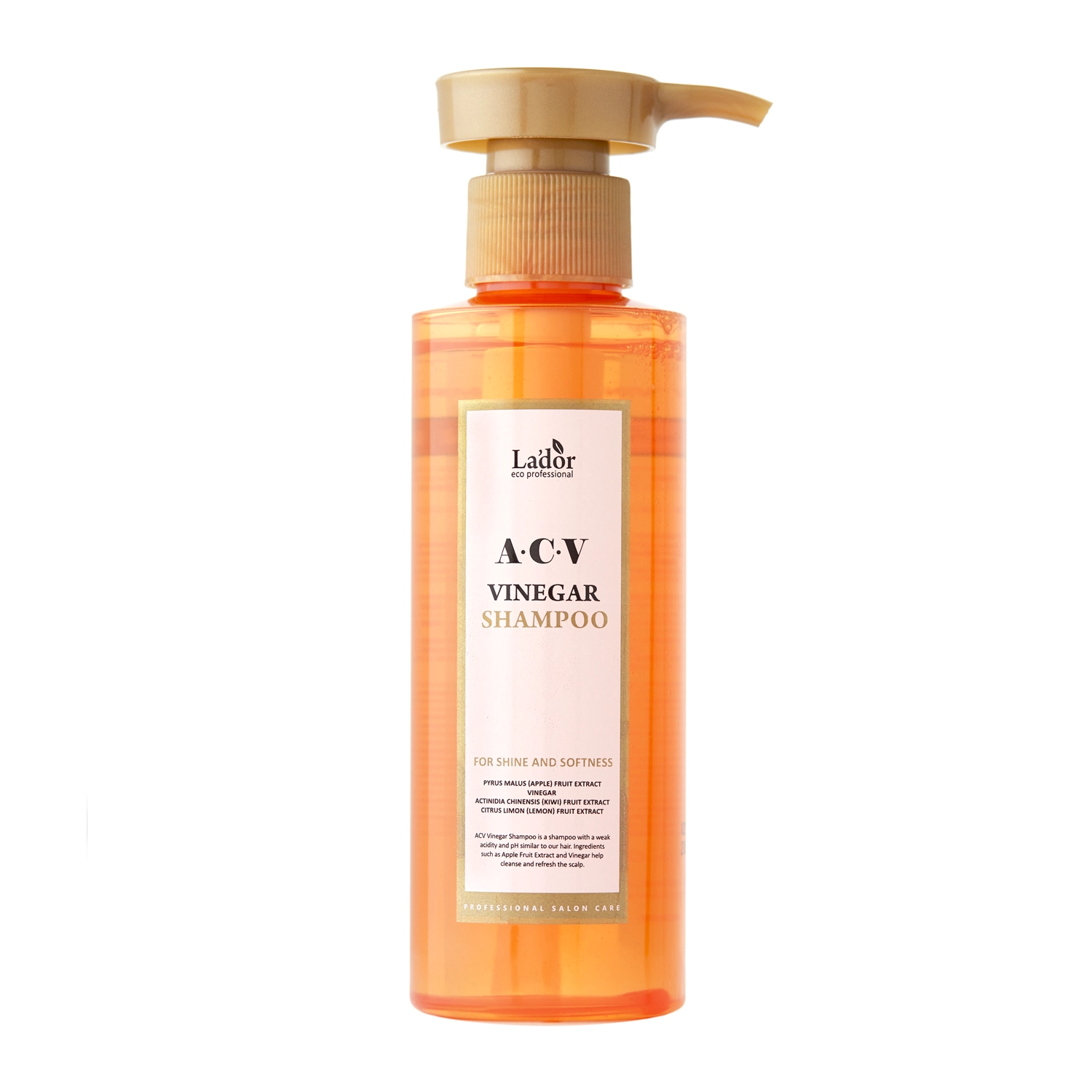 La'dor - ACV Vinegar Shampoo - Mélytisztító Sampon Almaecettel - 150ml