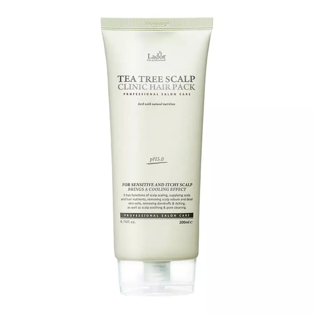 La'dor - Tea Tree Scalp Clinic Hair Pack - Tisztító Fejbőr Maszk - 200ml