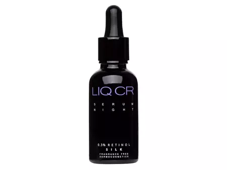 Liqpharm - LIQ CR Serum Night 0.3% Retinol Silk - Éjszakai Szérum 0.3% Retinollal - 30ml