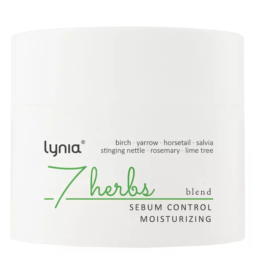 Lynia - 7 Herbs - Sebum Control, Moisturizing - Faggyúszabályzó és Hidratáló - 50ml