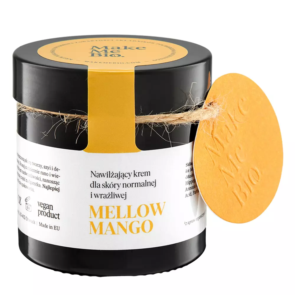 Make Me Bio - Mellow Mango - Hidratáló Krém Normál és Érzékeny Bőrre - 60ml