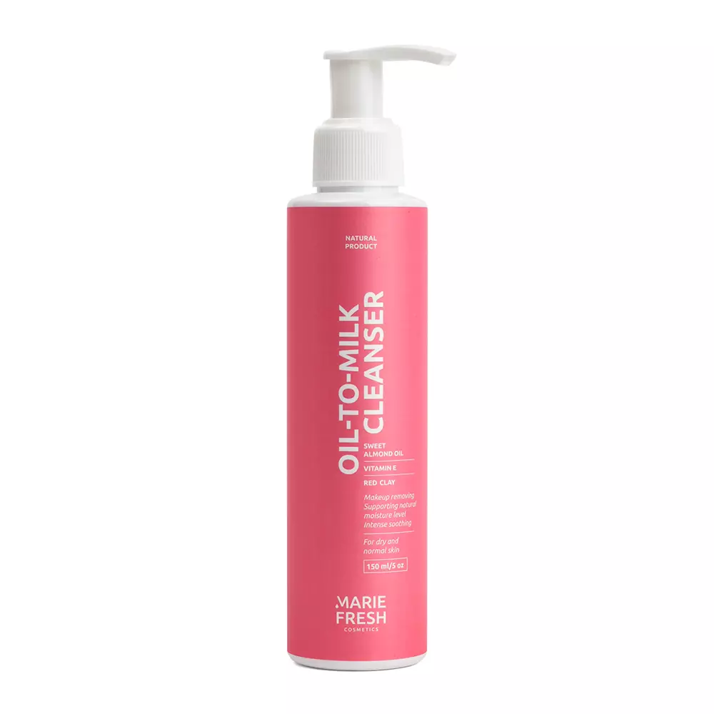 Marie Fresh Cosmetics - Oil-to-Milk Cleanser for Dry and Normal Skin - Sminkeltávolító Olaj - 150ml