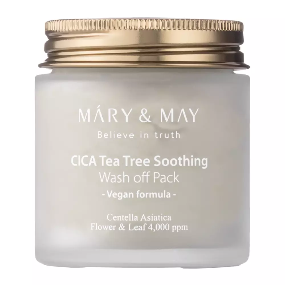 Mary&May - CICA Tea Tree Soothing Wash off Pack - Agyagmaszk - 125g