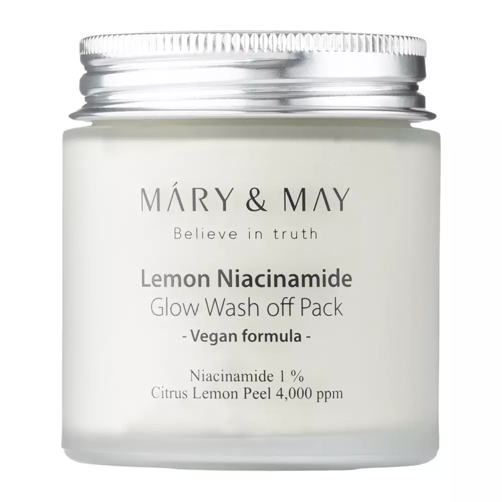 Mary&May - Citromos Niacinamide Glow Wash off Pack - Világosító Agyagmaszk - 125g