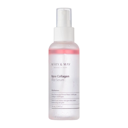 Mary&May - Rose Collagen Mist Serum - Kétfázisú Szérum - 100ml