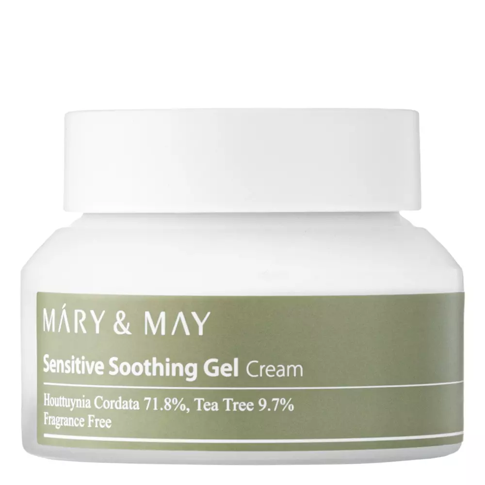 Mary&May - Sensitive Soothing Gel Blemish Cream - Bőrnyugtató Krém - 70g