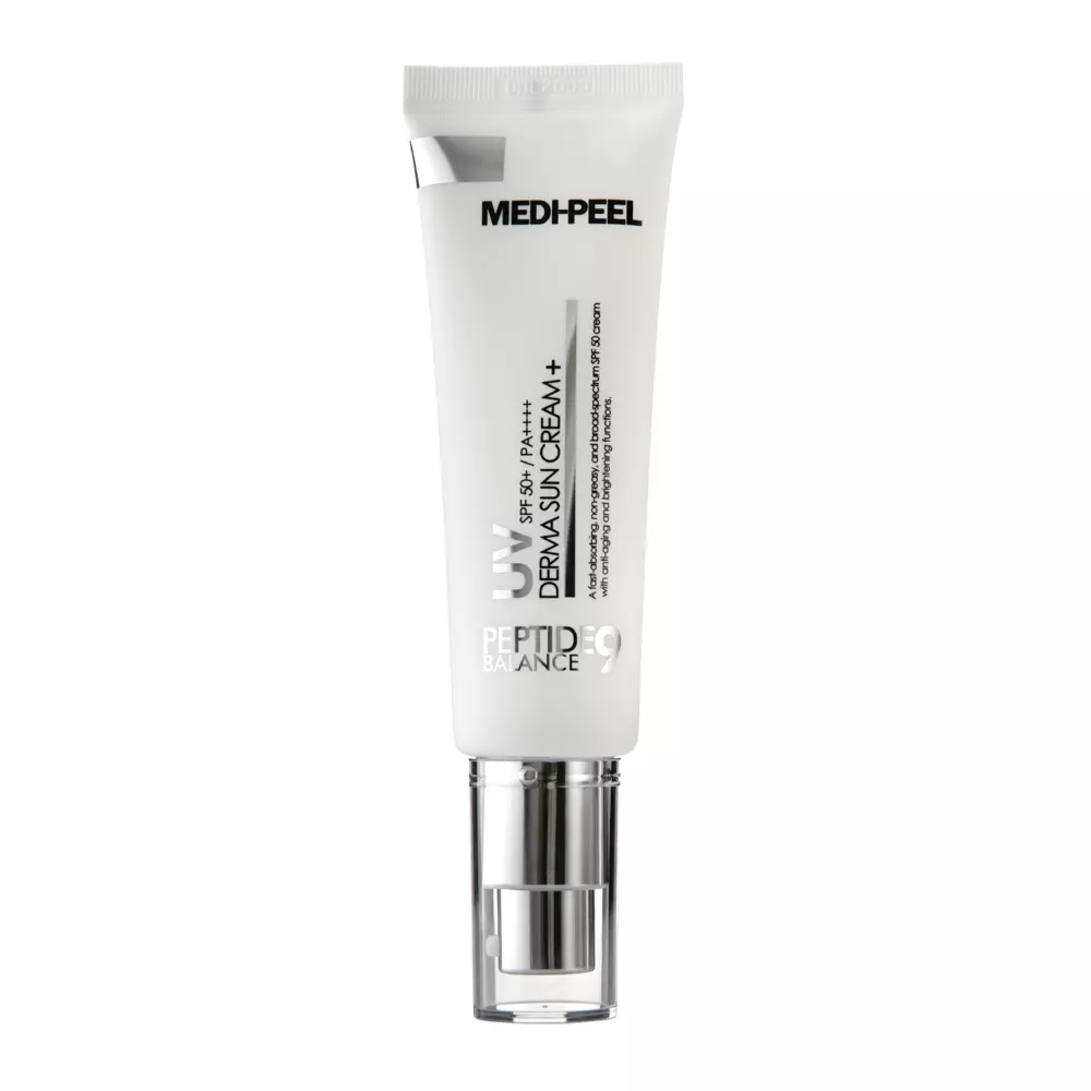 Medi-Peel - Peptide 9 UV Derma Sun Cream SPF50+ PA++++ - Hidratáló Fényvédő Krém - 50ml