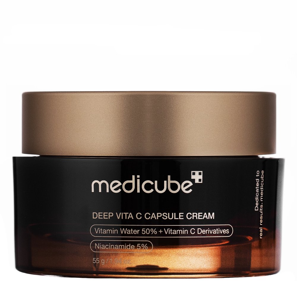 Medicube - Deep Vita C Capsule Cream - Világosító és Feszesítő Arckrém - 55g