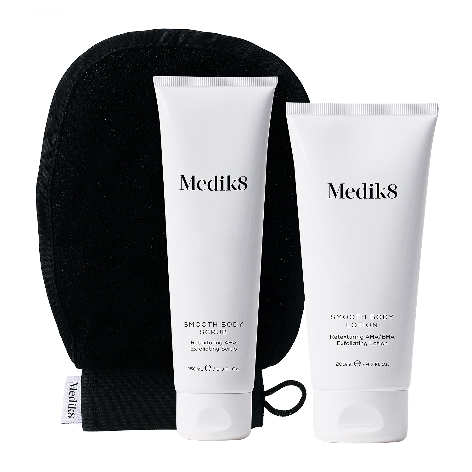 Medik8 - Smooth Body Exfoliating Kit - Revitalizáló Készlet Száraz Bőrre - 150 ml | 200 ml