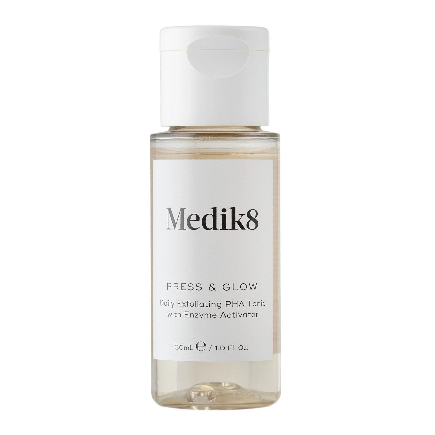 Medik8 - Try Me Size - Press&Glow - Tonik PHA Savval és Hámlasztó Enzimek Aktivátorával - 30ml