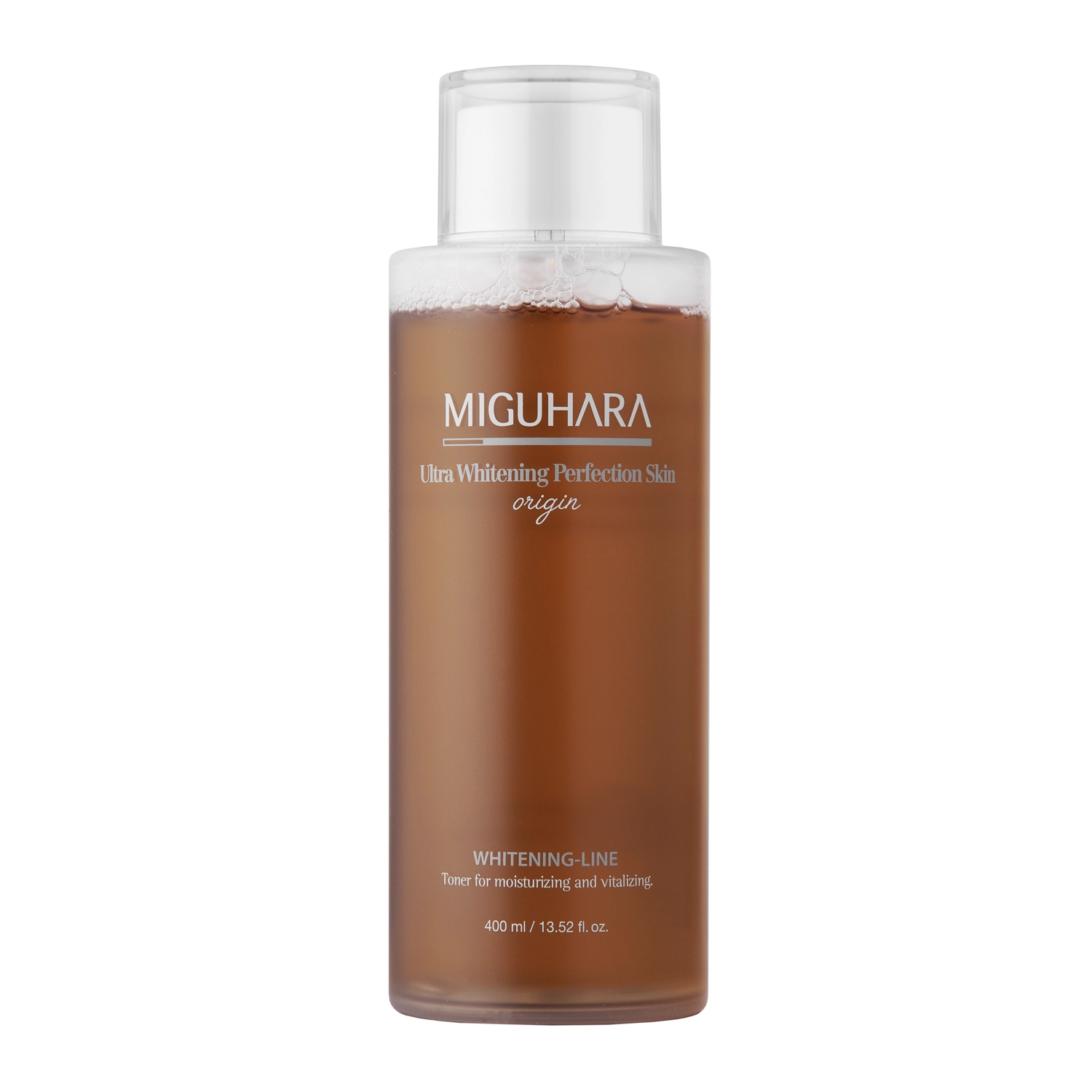 Miguhara - Ultra Whitening Perfection Skin - Világosító Tonik Niacinamiddal - 400ml