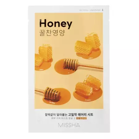 Missha - Airy Fit Sheet Mask - Honey - Regeneráló Fátyolmaszk - 19g