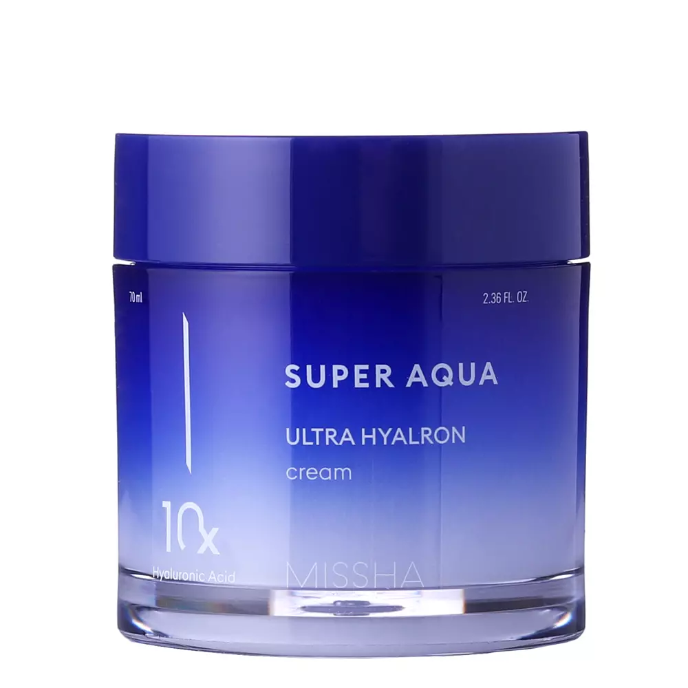 Missha - Super Aqua - Ultra Hyalron Cream - Hidratáló Arckrém - 70ml