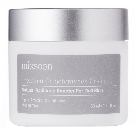 Mixsoon - Premium Galactomyces Cream - Hidratáló és Világosító Arckrém - 50ml