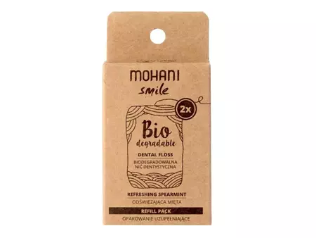 Mohani - Smile - Fogselyem - Biológiailag Lebomló Fogselyem - Frissítő Menta - Utántöltő Csomag