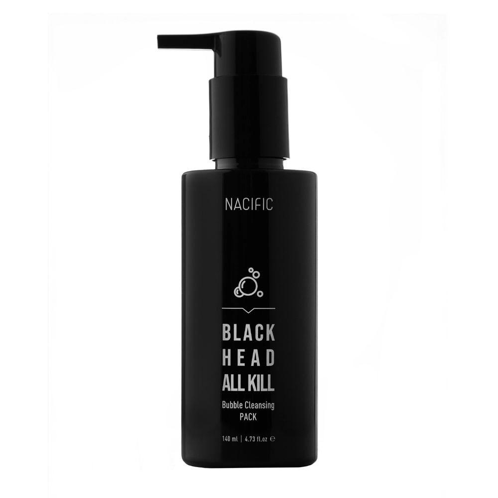 Nacific - Blackhead All Kill Bubble Cleansing Pack - Tisztító Mitesszer Elleni Maszk - 140ml