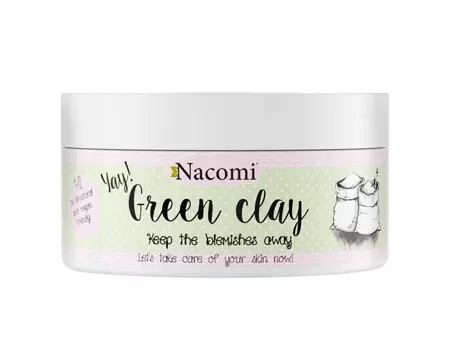 Nacomi - Green Clay - Zöld Agyag - 65g