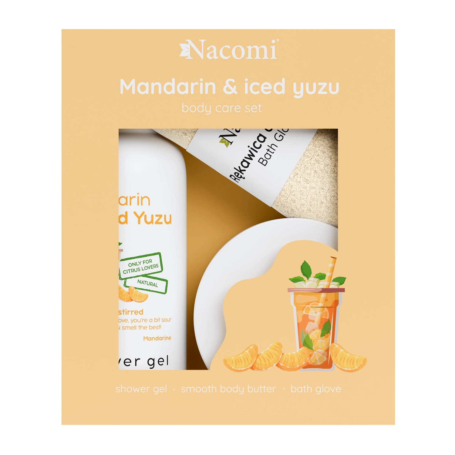 Nacomi - Mandarin & Iced Yuzu - Karácsonyi Készlet