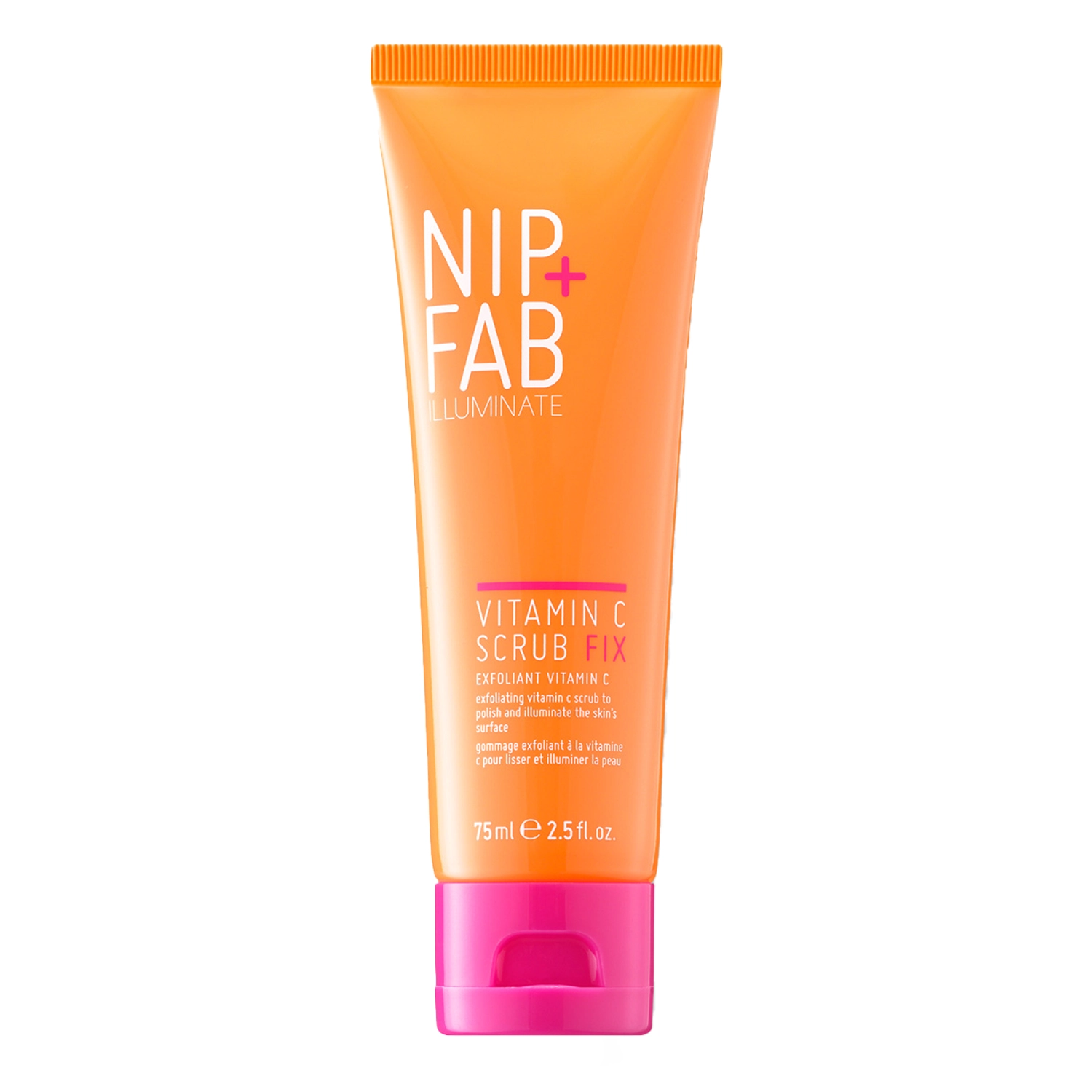 Nip+Fab - Vitamin C Fix Facial Scrub - C-vitaminos Arcpeeling - 75ml