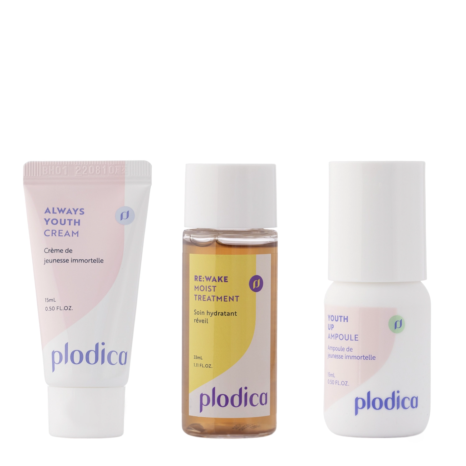 Plodica - Full Day Youth Kit - Mini Arcápoló Termékkészlet - Antioxidáns - 33ml+15ml+15ml