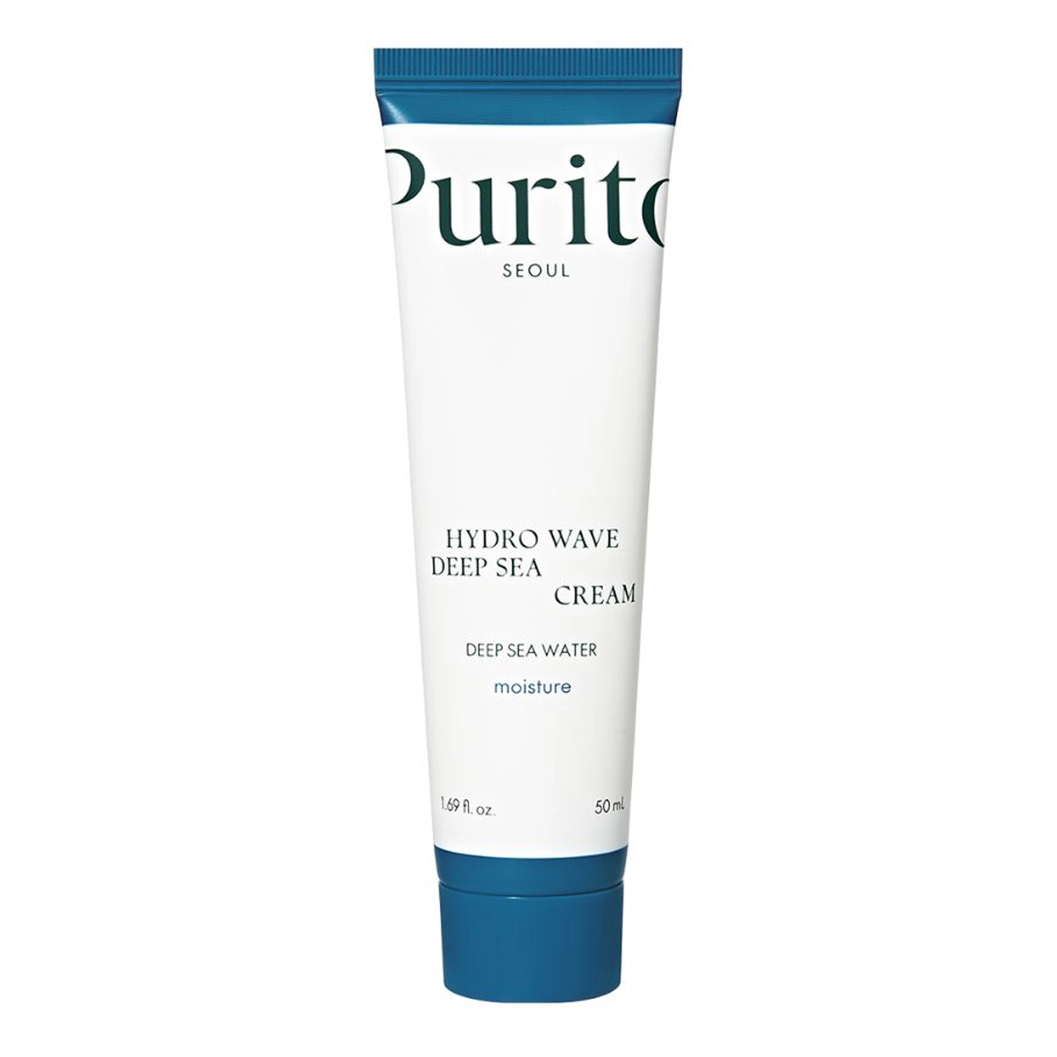 Purito Seoul - Hydro Wave Deep Sea Cream - Tengerviz Alapú Mélyhidratáló Krém - 50ml