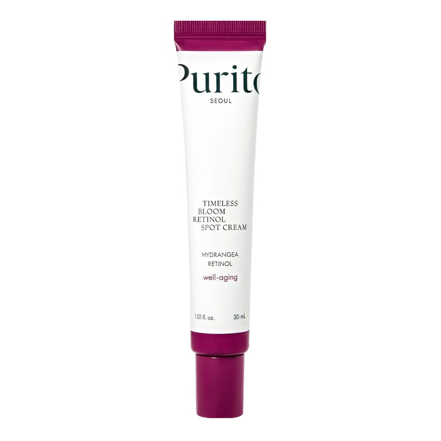 Purito Seoul - Timeless Bloom Retinol Spot Cream - Ránctalanító Krém Retinollal - 30ml