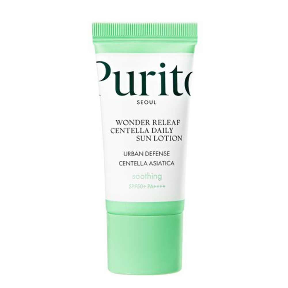 Purito Seoul - Wonder Releaf Centella Daily Sun Lotion SPF 50+ PA++++ - Ultrakönnyű Fényvédő Krém - 15ml