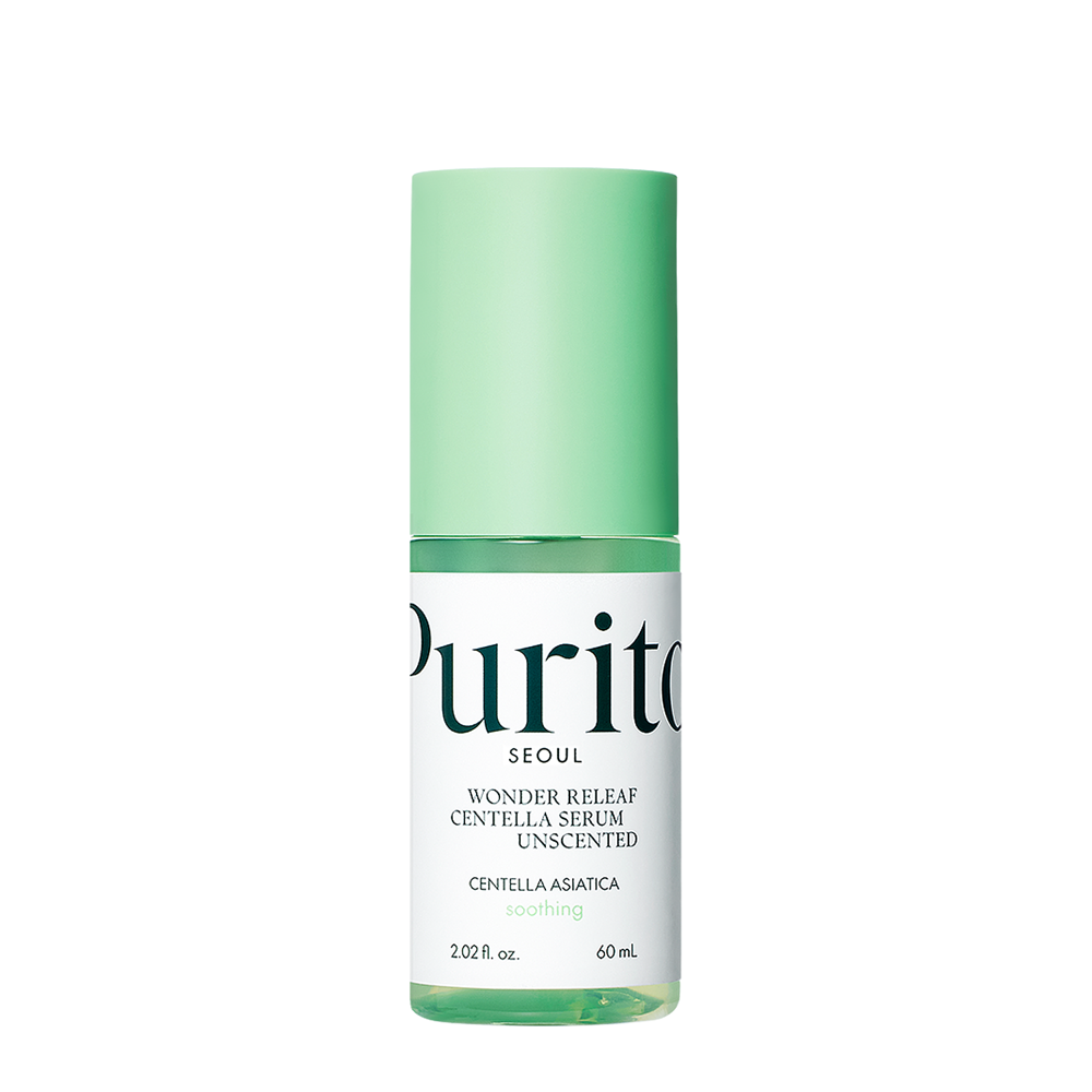 Purito Seoul - Wonder Releaf Centella Serum Unscented - Illatmentes Szérum Ázsiai Gázló Kivonattal - 60ml