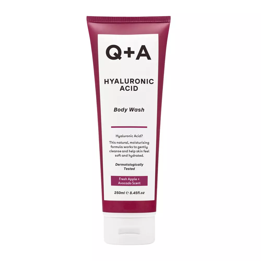 Q+A - Hyaluronic Acid Body Wash - Hidratáló Testmosó Gél Hialuronsavval - 250ml