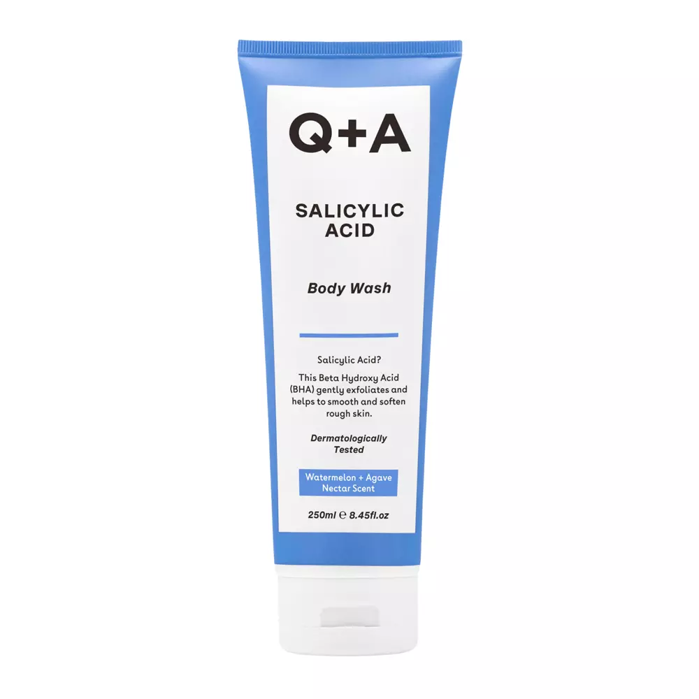 Q+A - Salicylic Acid Body Wash - Szalicilsavas Testmosó Gél - 250ml