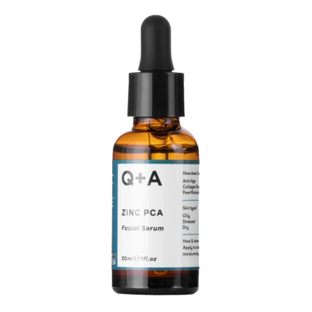 Q+A - Zinc PCA - Facial Serum - Gyógyító és Regeneráló Arcszérum PCA cinkkel - 30ml