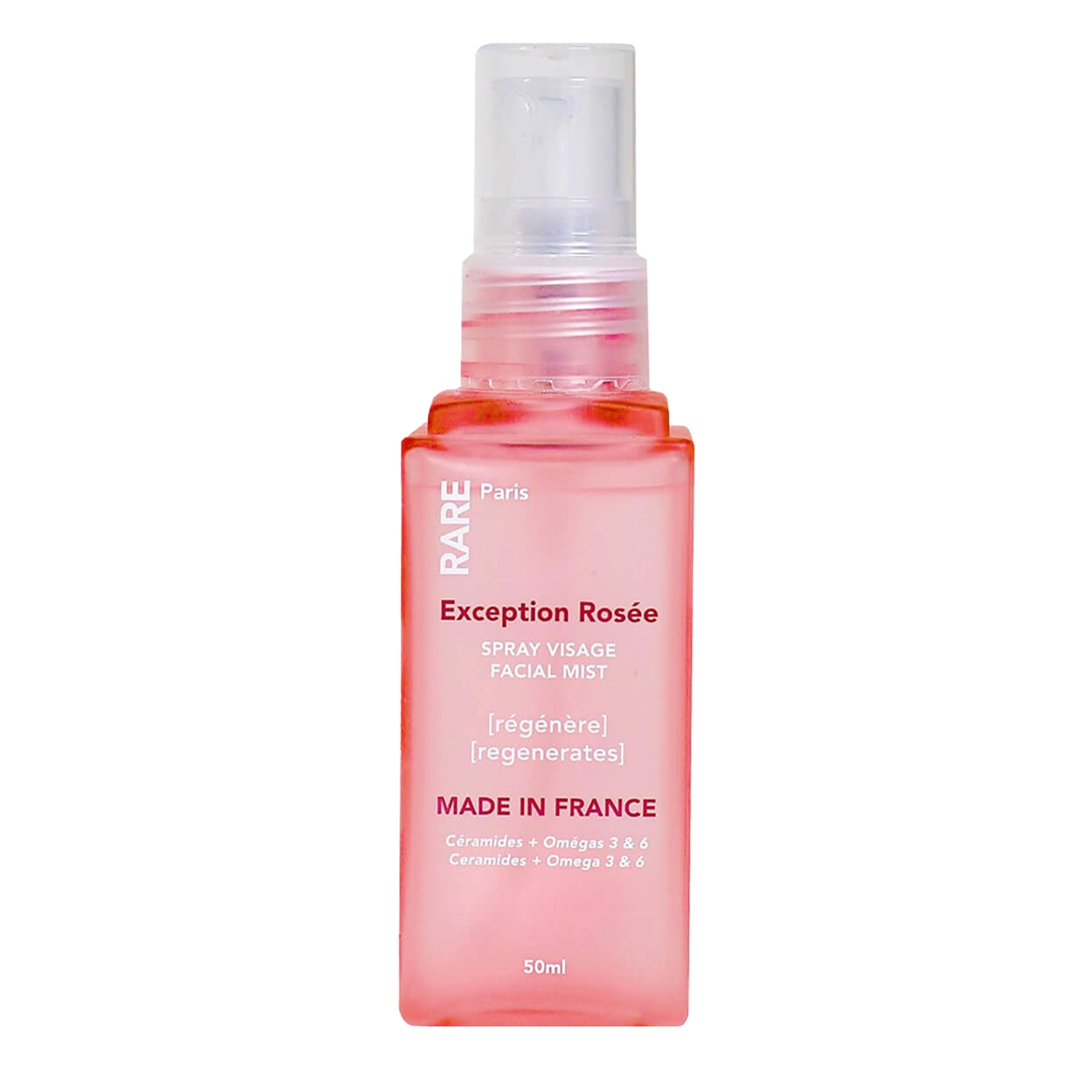 Rare Paris - Exception Rosée Regenerating Facial Mist - Regeneráló Arcpermet - Mini - 50ml