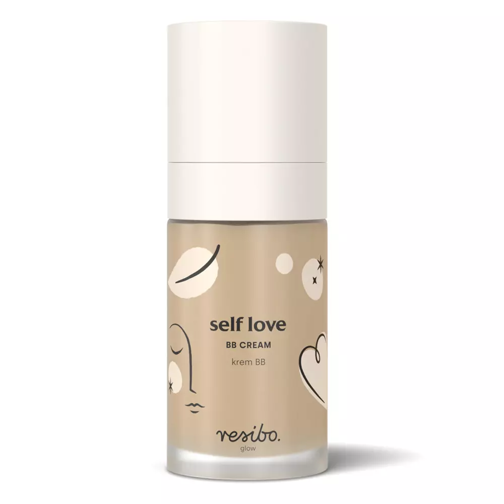 Resibo - Glow - Self Love BB Cream SPF6 - Natural Beige - Szépítő BB Krém - 30ml
