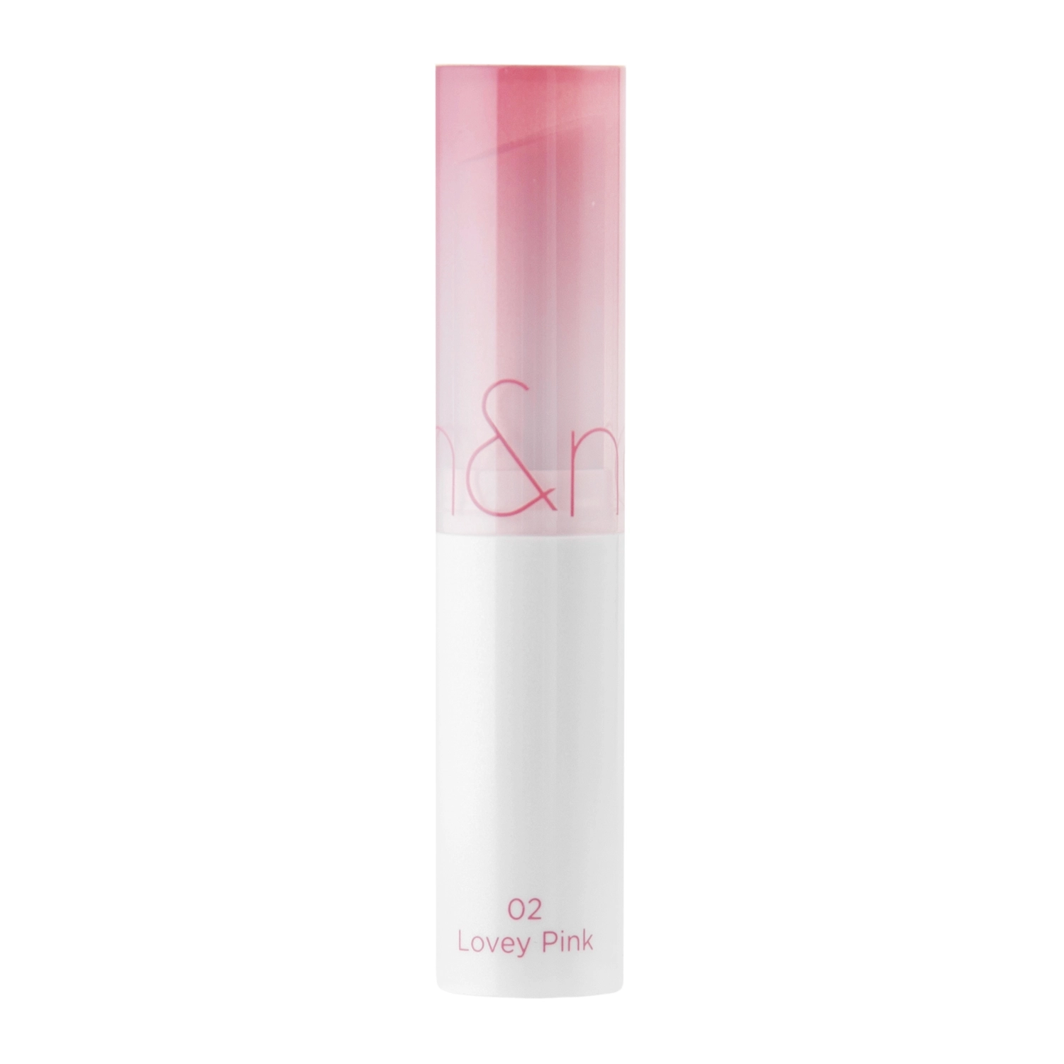 Rom&nd - Glasting Melting Balm - Fényes Ajakbalzsam - 02 Lovey Pink - 3.5g