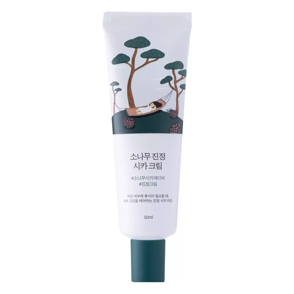 Round Lab - Pine Calming Cica Cream - Hidratáló és Tápláló Krém - 50ml