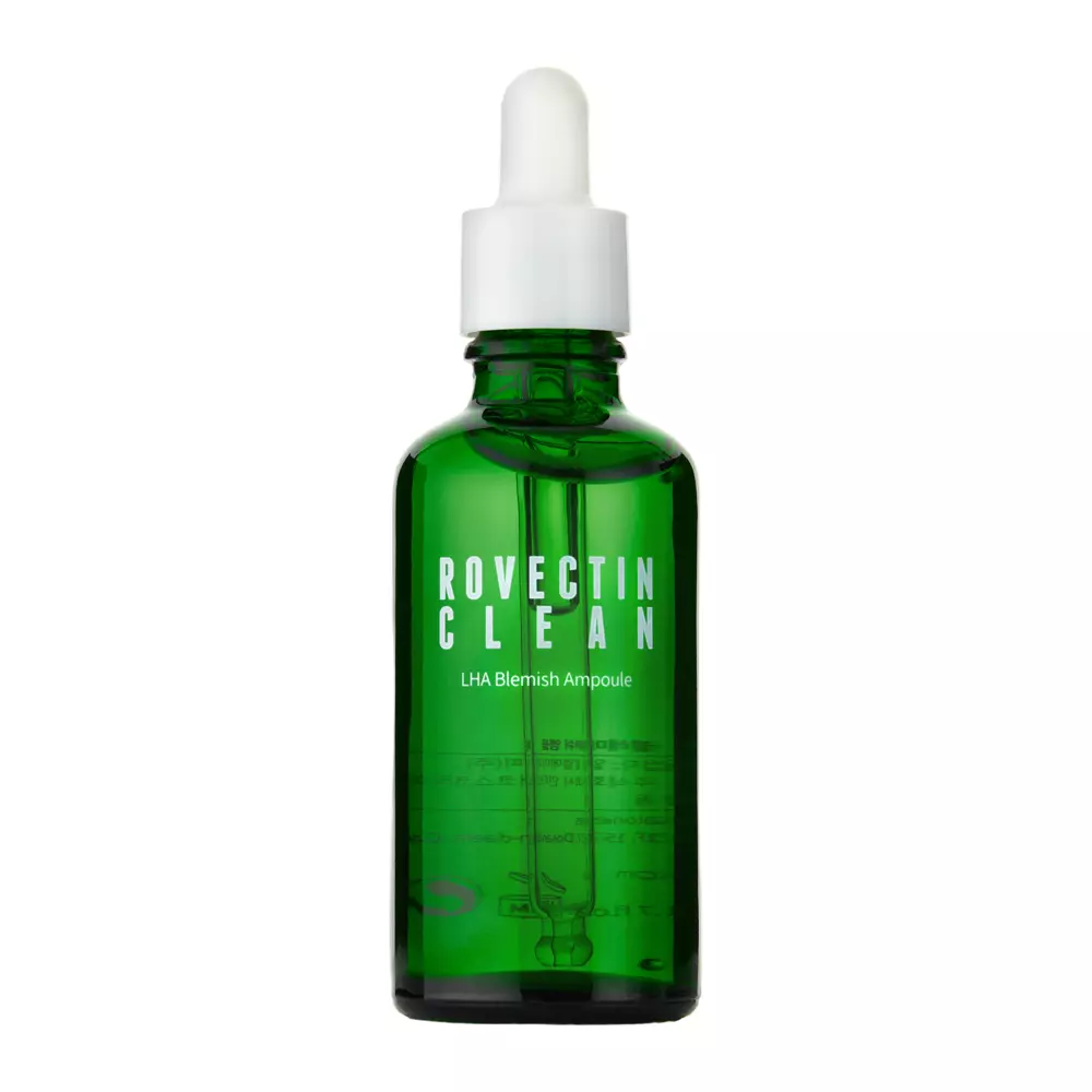 Rovectin - Clean LHA Blemish Ampoule - Világosító Arcápoló Ampulla - 50ml