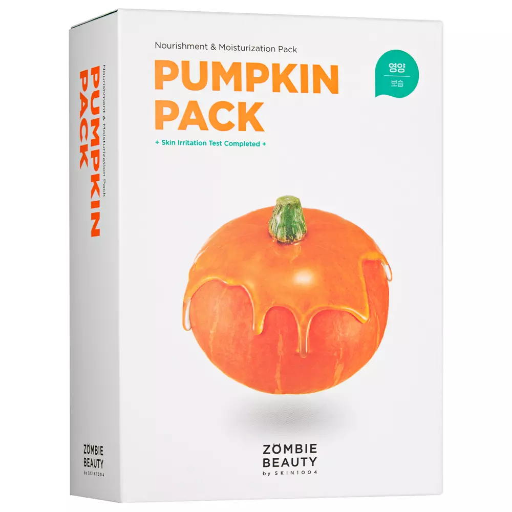SKIN1004 - Zombie Beauty Pumpkin Pack - Tápláló Arcmaszk Készlet - 16 db x 4g