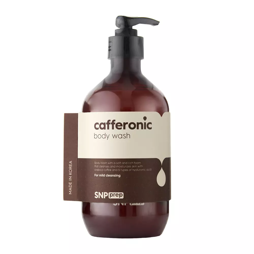 SNP - Prep Cafferonic Body Wash - Tápláló Tusfürdő - 500ml