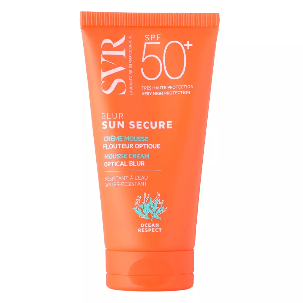 SVR - Sun Secure Blur SPF50+ - Bőrtónus Egységesítő Fényvédő Krém - 50ml