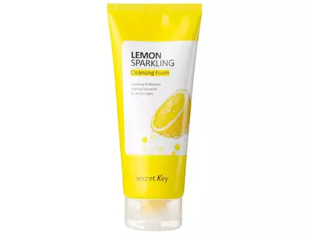 Secret Key - Lemon Sparkling Cleansing Foam - Citromos Arcisztító Hab - 200g