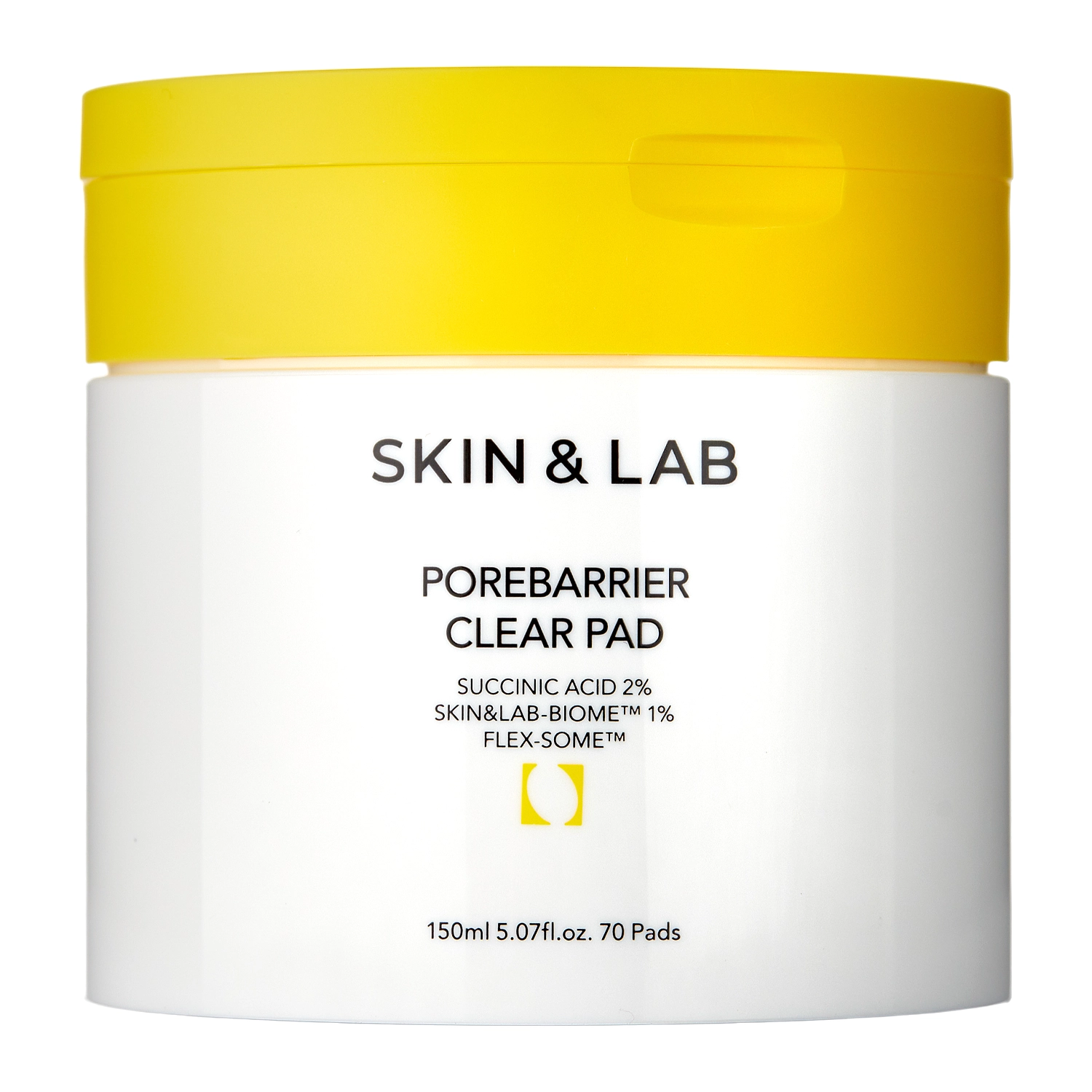 Skin&Lab - Porebarrier Clear Pad - Pórustisztító Arckorongok - 70db/150ml