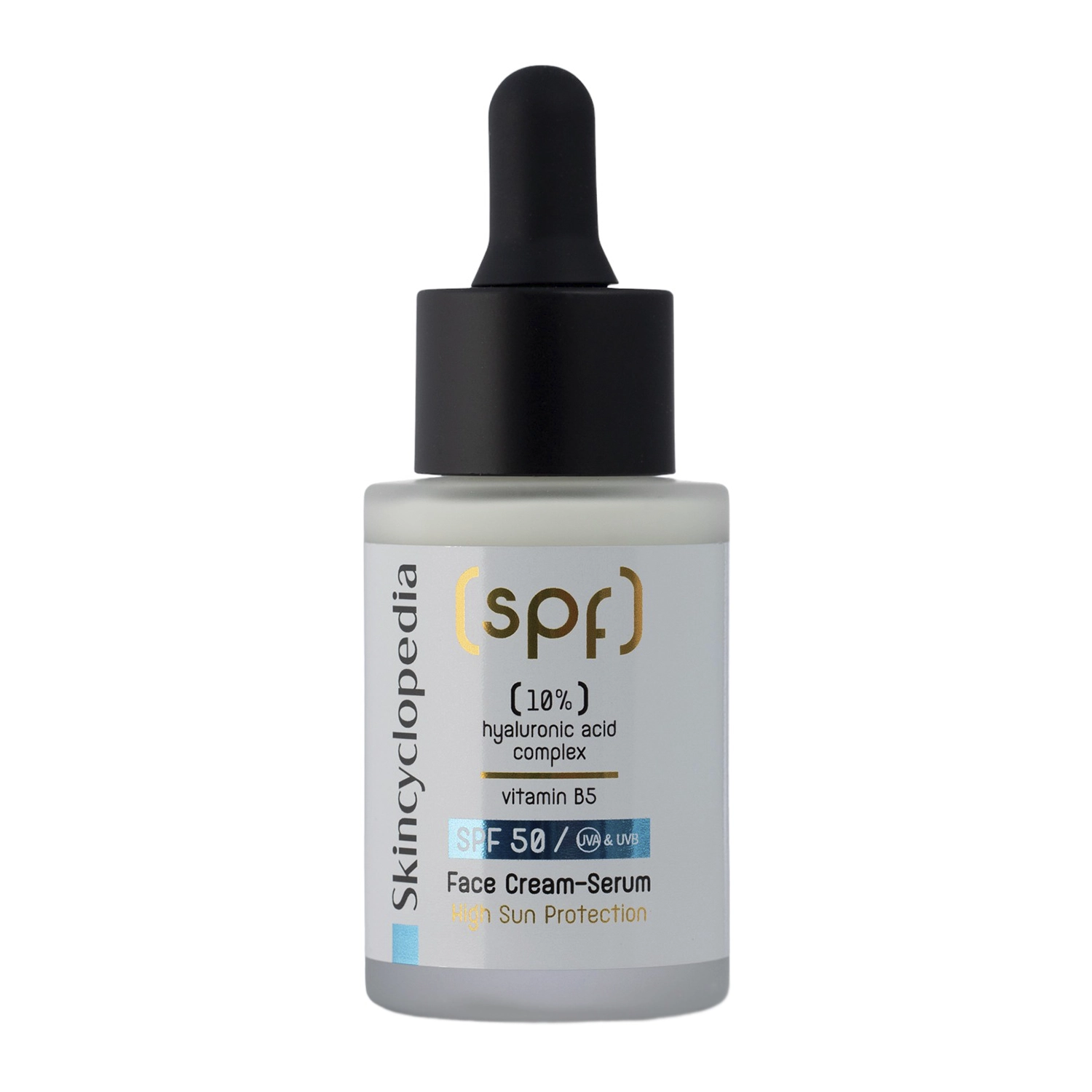 Skincyclopedia - Cream-Serum Hydrating SPF 50 - Hidratáló és Fényvédő Krém-Szérum - 30ml