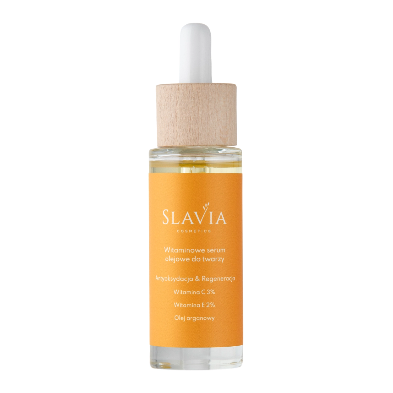 Slavia Cosmetics - Olajos Serum Vitaminokkal - Antioxidáció és Regeneráció - 30ml 