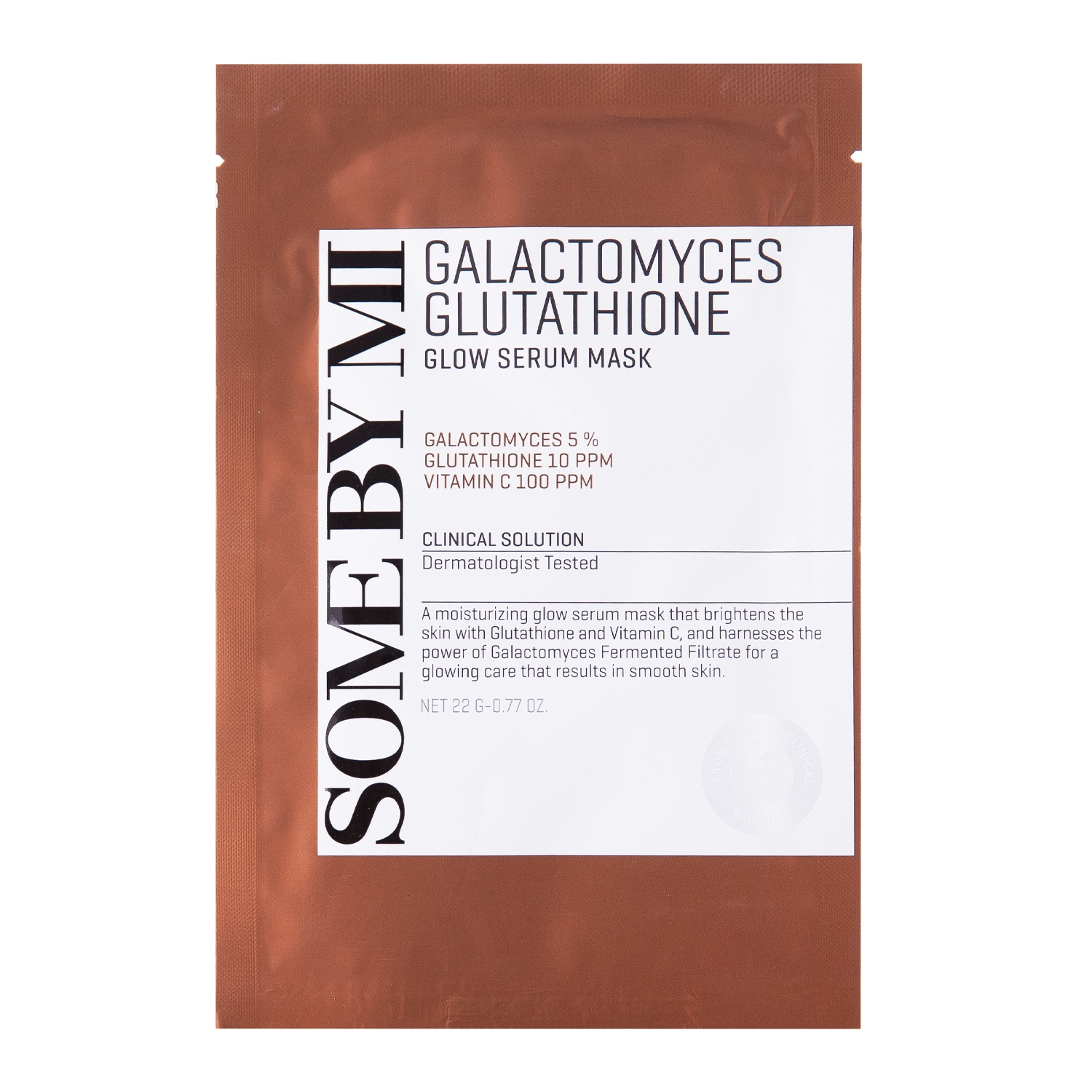 Some By Mi - Galactomyces Glutathione Glow Serum Mask - Világosító Fátyolmaszk - 22g