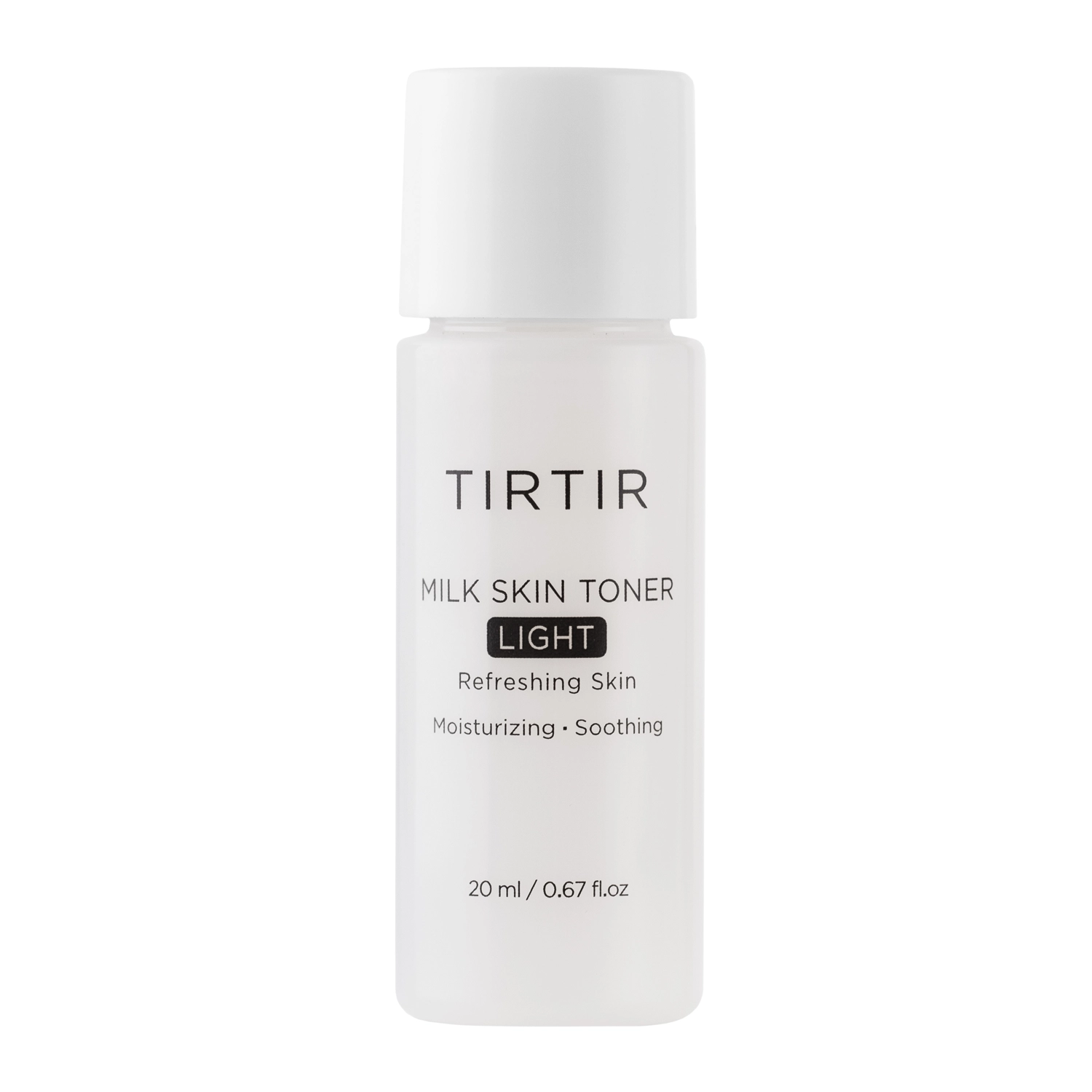 TIRTIR - Milk Skin Toner Light - Hidratáló Toner Rizskivonattal - Mini - 20ml