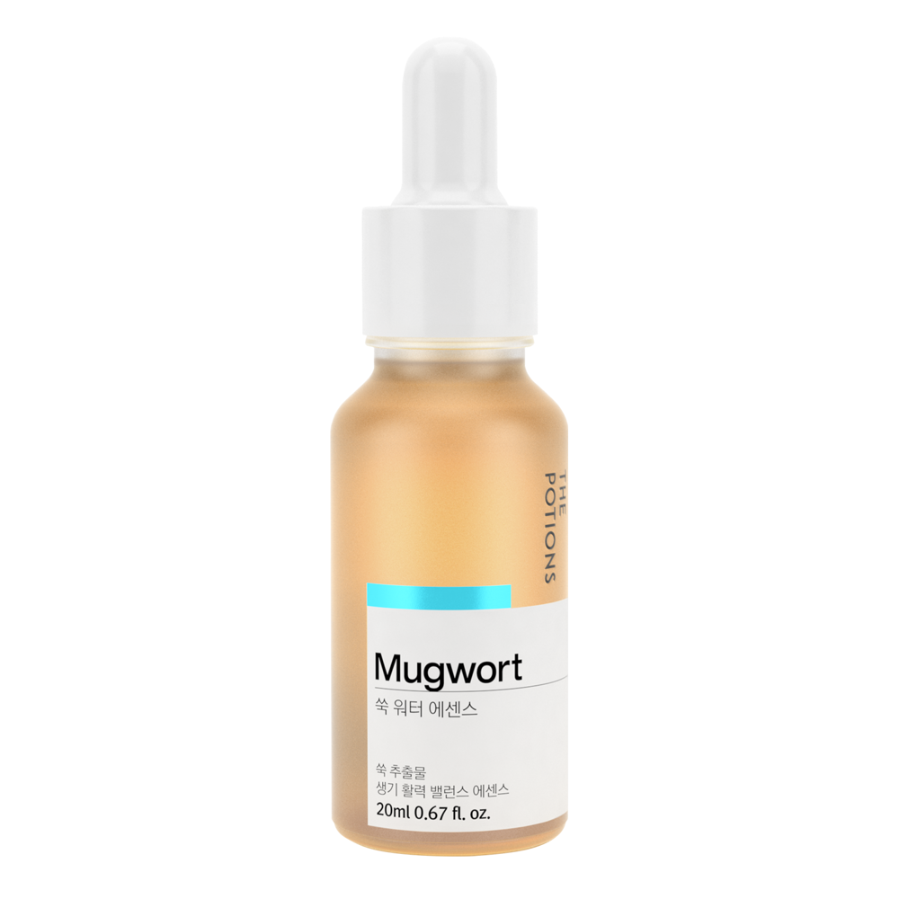 The Potions - Mugwort Water Essence - Bőrnyugtató Esszencia Ürömkivonattal - 20ml